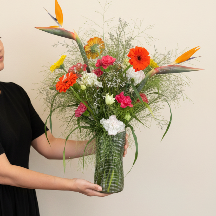 Bird of Paradise Vase