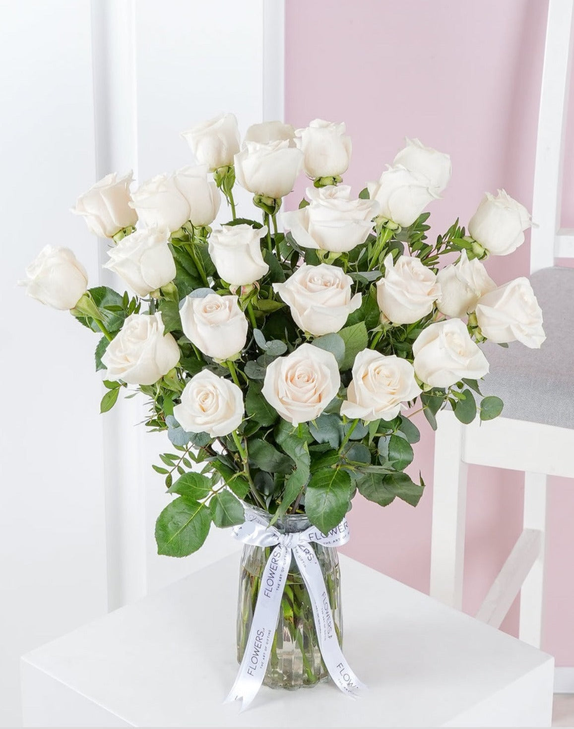Beautiful White Roses