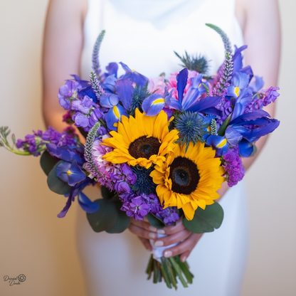 Vibrant Summer Bridal Bouquet