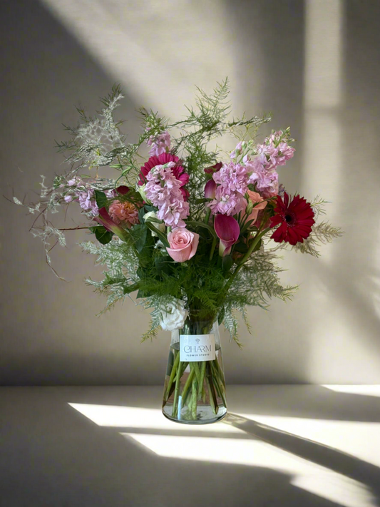 Sunset Meadow Vase
