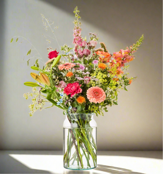 Sunset Meadow Vase