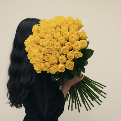 Yellow Rose Bouquet