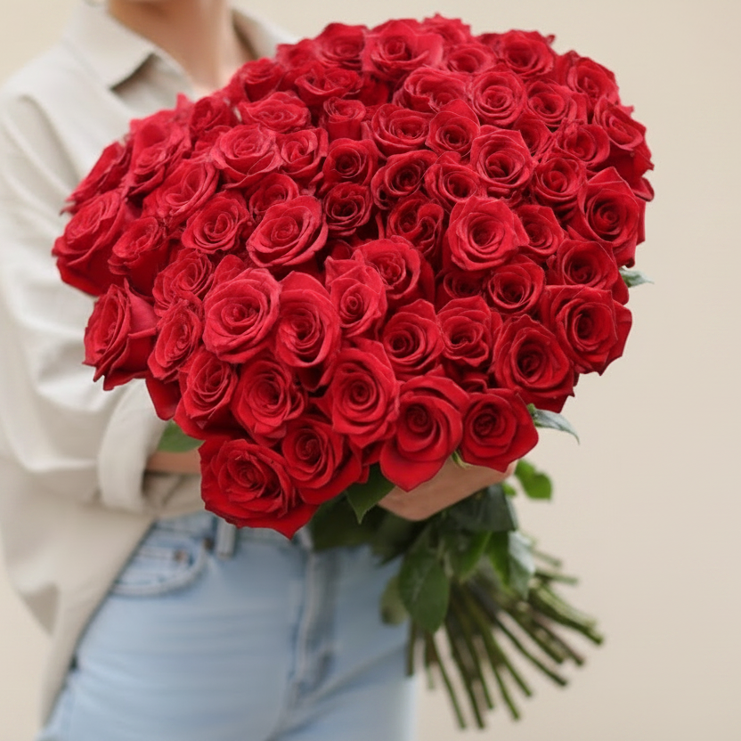 Premium Red Roses bouquet