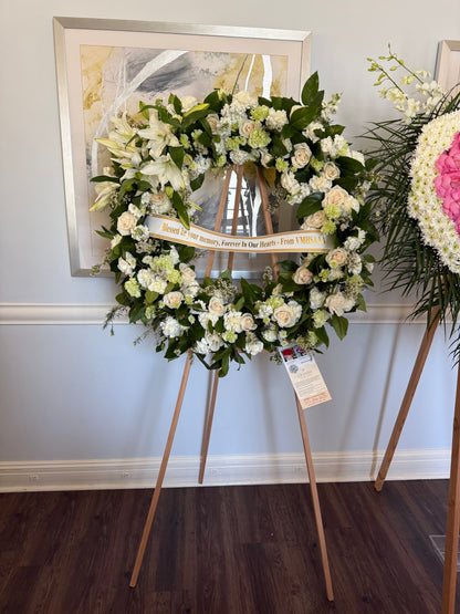 White & Green Flower Arrangement