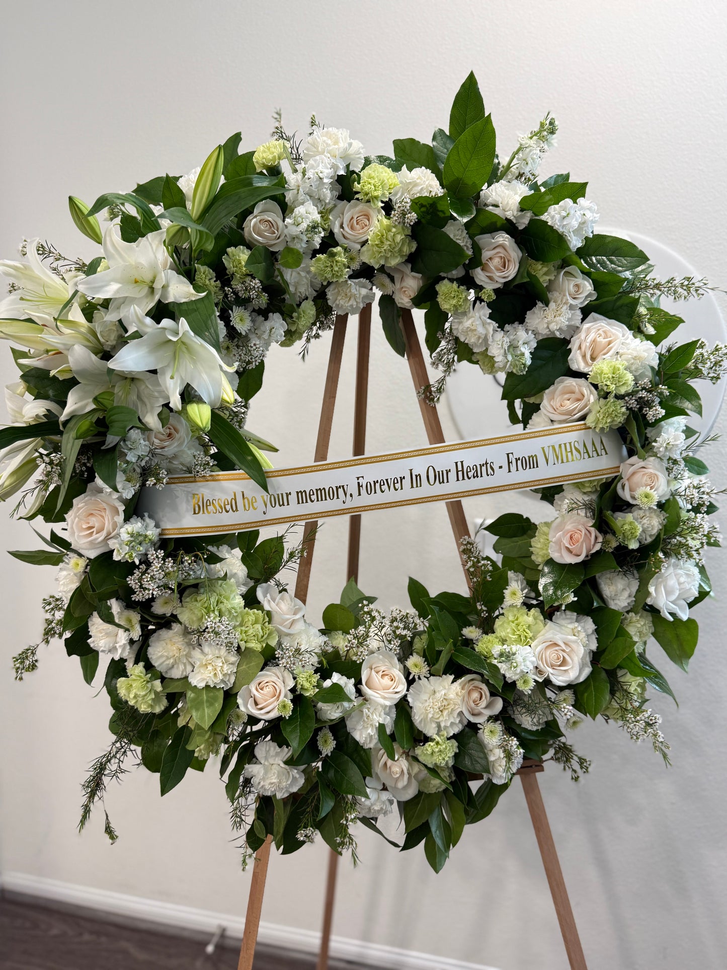 White & Green Flower Arrangement